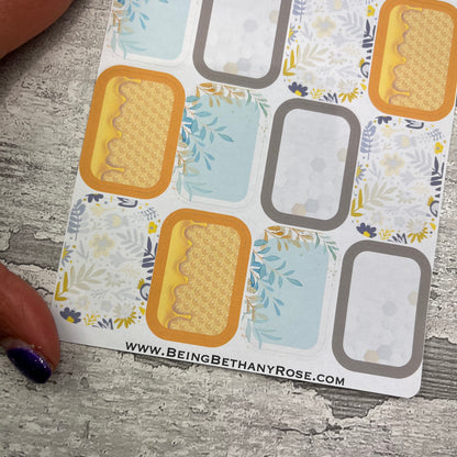 Belinda Bee Half Box Journal planner stickers (DPD2924)