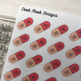 Chill Pill stickers (DPD865)