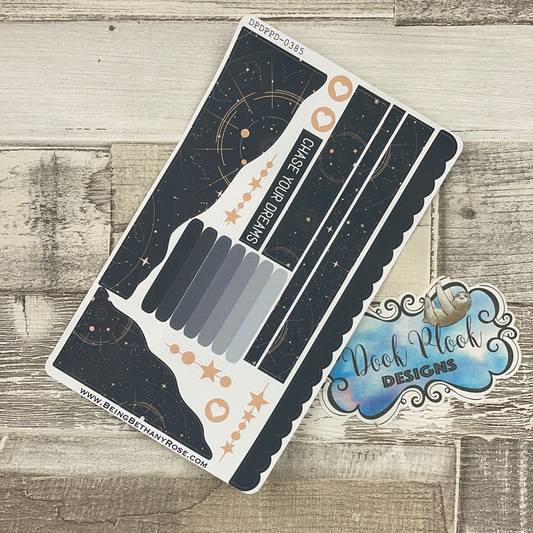 (0385) Passion Planner Daily Wave stickers - Constellations