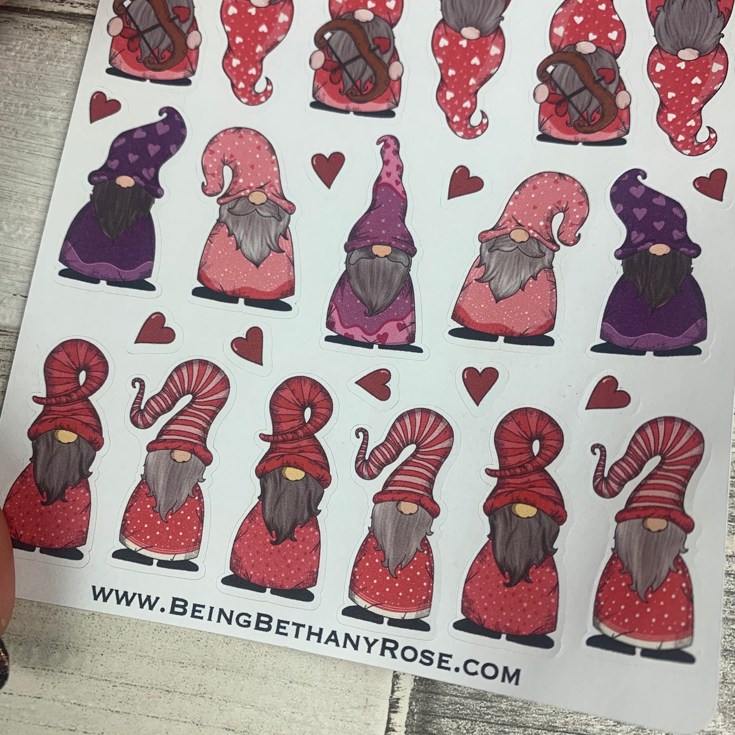 Valentines Gonk Stickers (Mixed DPD-1557)