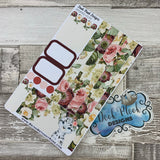 (0150) Passion Planner Daily stickers - Snow Leopard Watercolour
