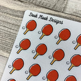 Table tennis (ping pong) stickers (DPD714)