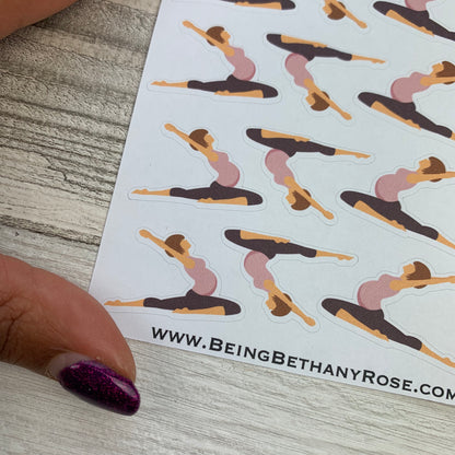 Pregnancy yoga stickers (DPD1218)