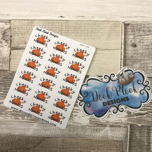 Cheeky Nandos stickers (DPD738)