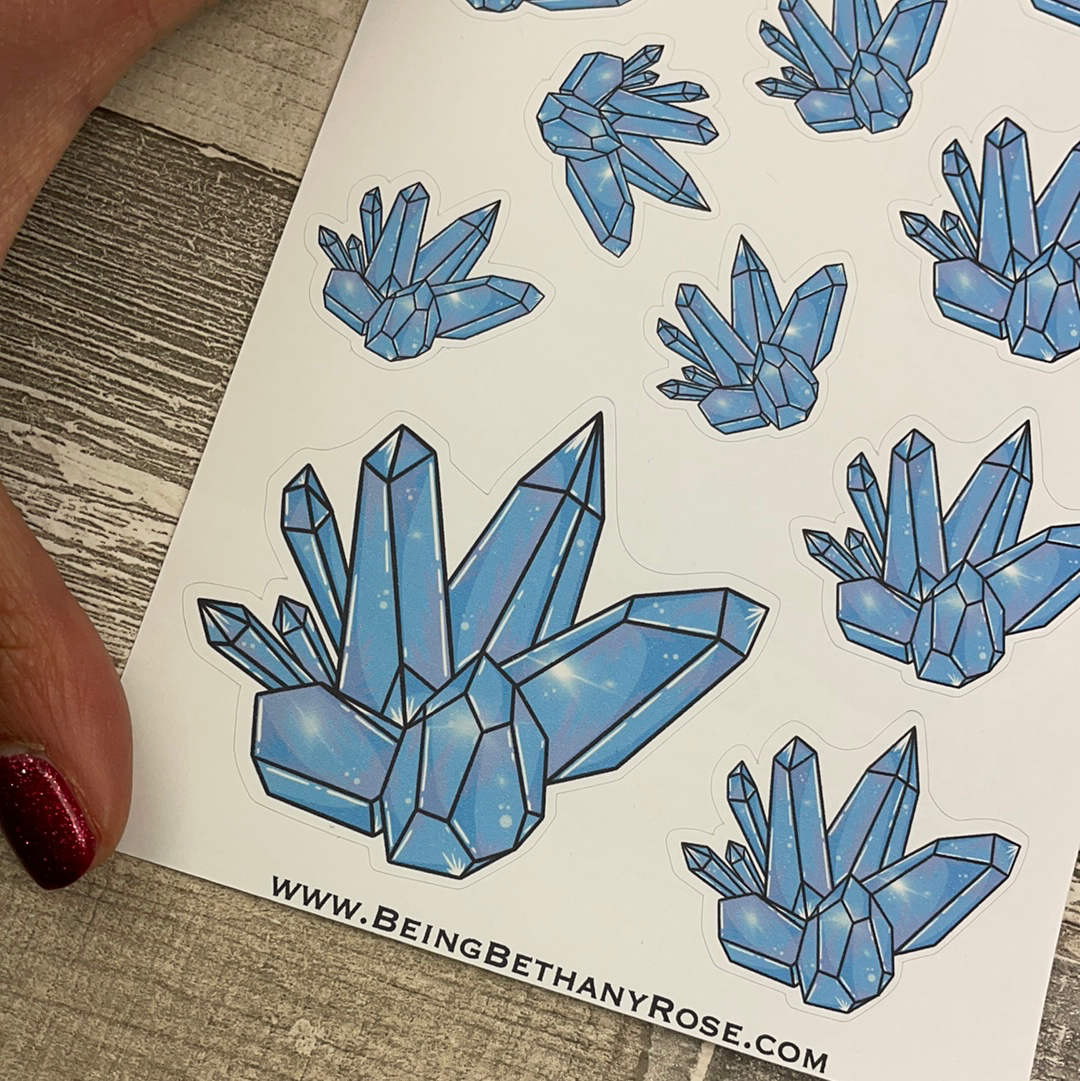 Blue Crystals Stickers (DPD2100)