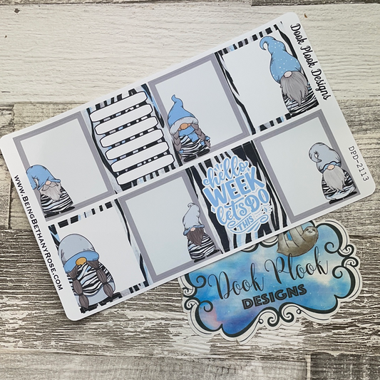 Blue Zebra Gonk full box stickers (DPD2113)