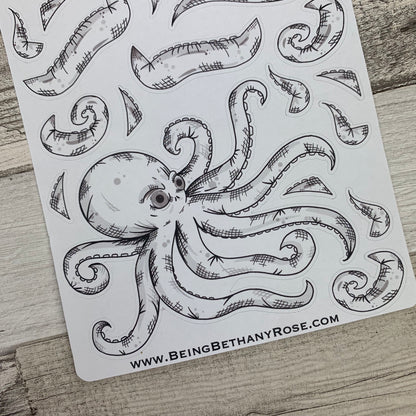 Octopus stickers (BNWP0032)