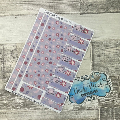 One sheet week planner stickers - Emily (DPD2463)