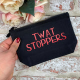Twat Stoppers Tampon, pad, sanitary bag / Period Pouch
