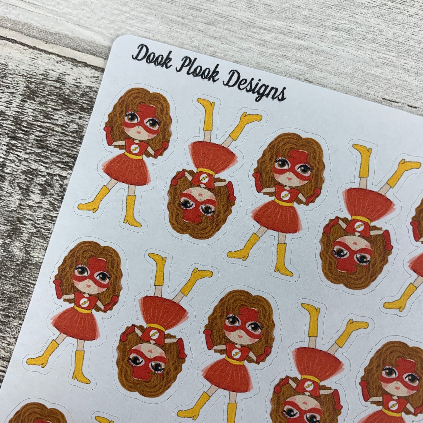 Superhero - Iron stickers (DPD1389)