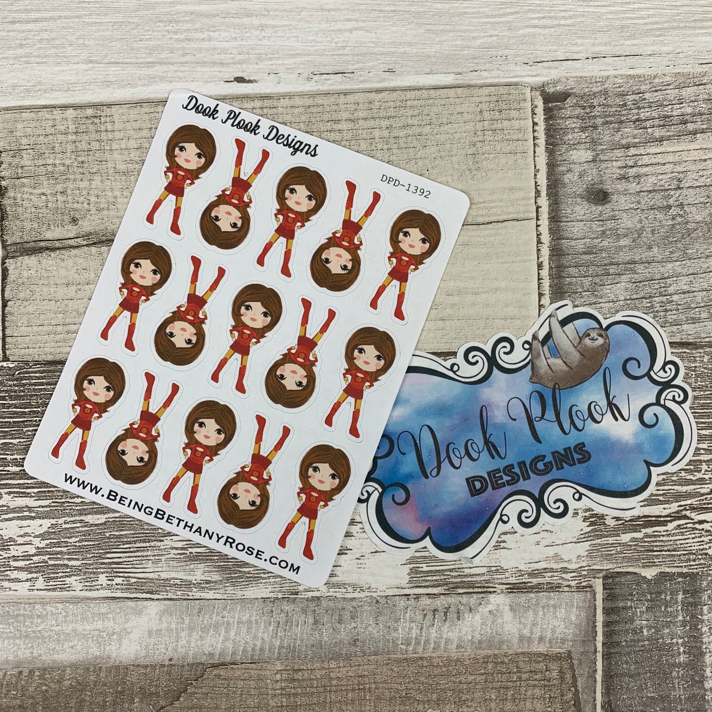 Superhero - Flash stickers (DPD1392)