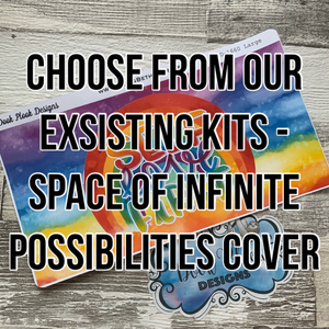 Space of infinite possibilities cover (Choose your own)