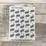 Cute rat stickers (DPD455)