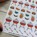 Barbecue (BBQ) stickers (DPD734)
