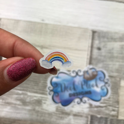 Rainbow stickers for Erin Condren, Plum Paper, Filofax, Kikki K (DPD463)
