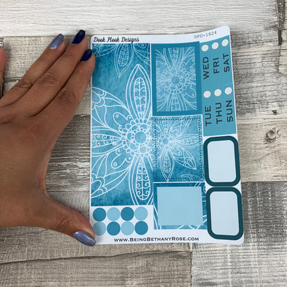 Blue reflections Passion Planner Week Kit (DPD1824)