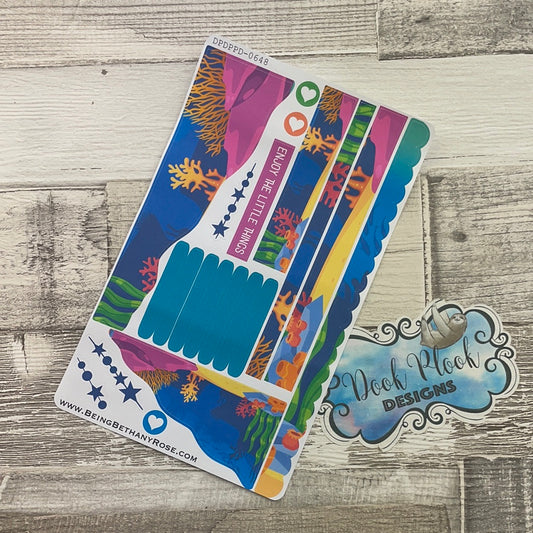 (0648) Passion Planner Daily Wave stickers - Ardella