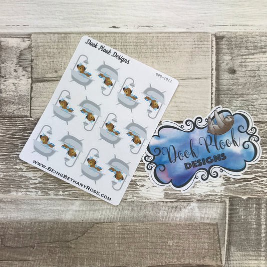 Dog Bath stickers (DPD1011)