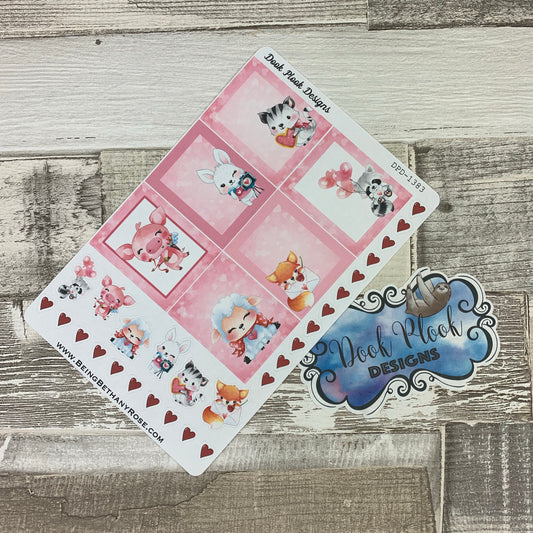 Valentines Day / Love Mixed Sheet with full box Stickers (DPD1383)