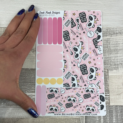 (0310) Passion Planner Daily stickers - Sweet Dreams