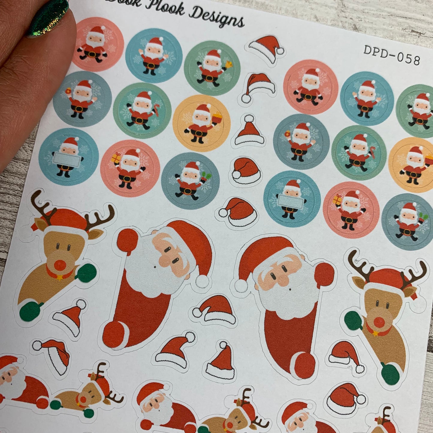 Christmas Mix Stickers  (DPD058)