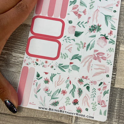 (0130) Passion Planner Daily stickers - Pretty in Pink