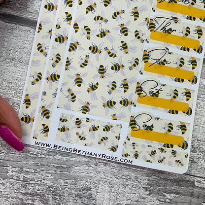 Belinda Bee - One sheet week planner stickers (DPD2656)