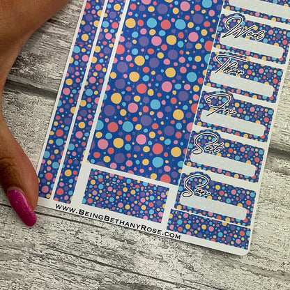 Dorothy- One sheet week planner stickers (DPD2690)