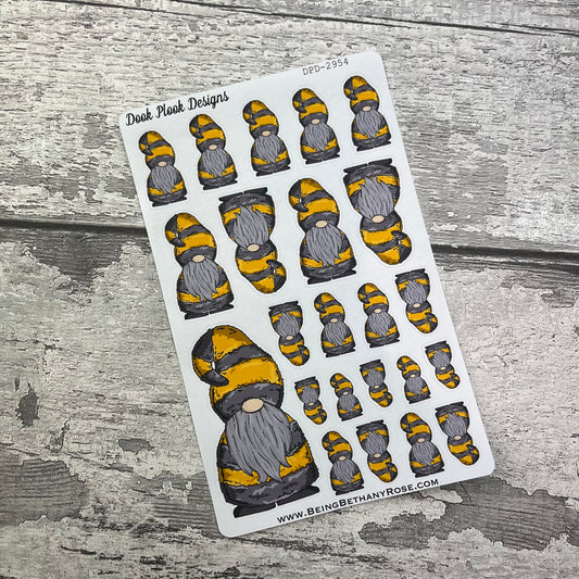 Belinda Bee Gonk Character Stickers Mixed Sizes  (DPD-2954)