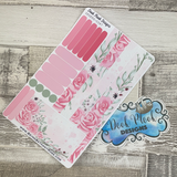 (0347) Passion Planner Daily stickers - Pink Rose