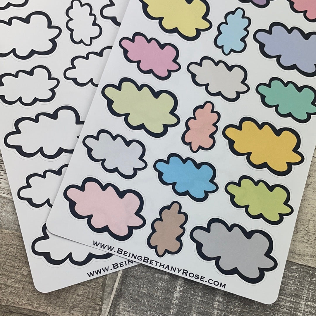 Bubble Cloud stickers (DPD2187)