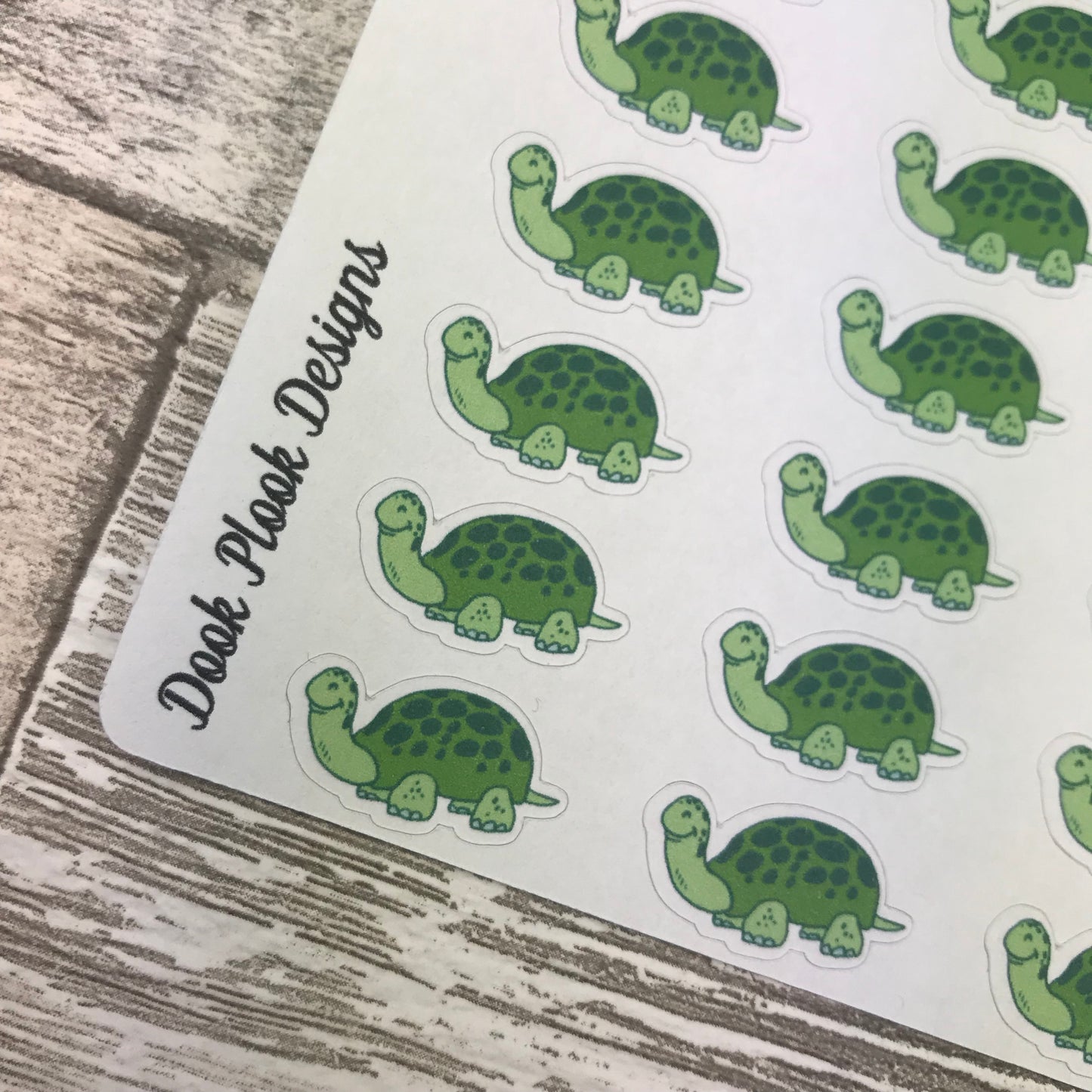 Turtle / tortoise stickers (DPD379)