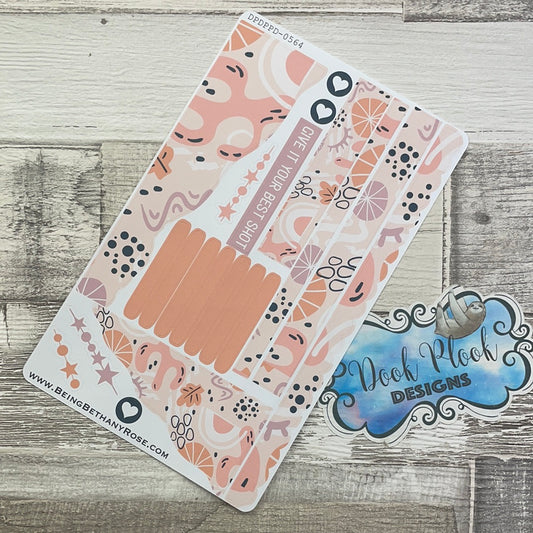 (0564) Passion Planner Daily Wave stickers - Desert Dreams