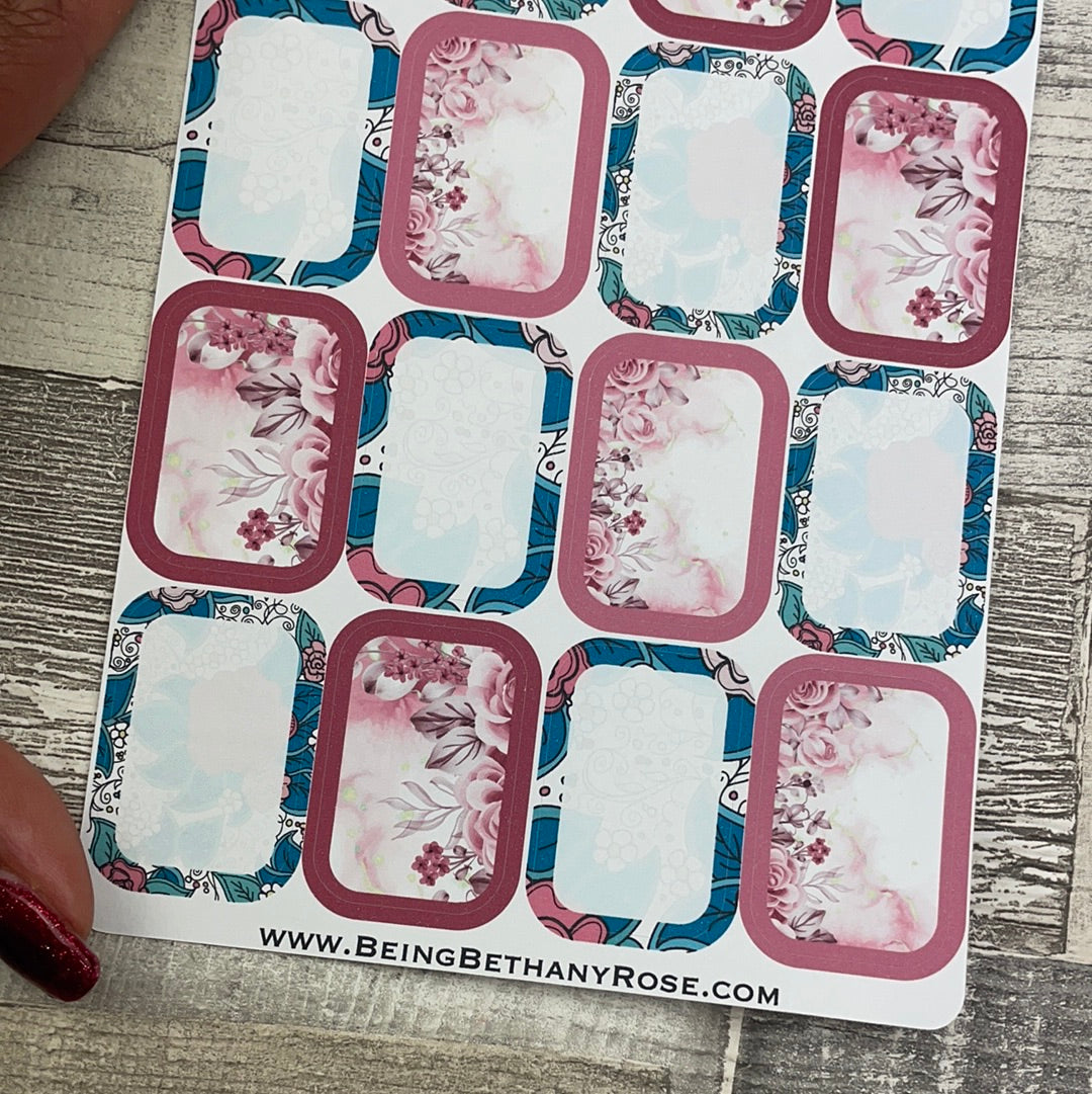 Rose Garden half box stickers (DPD2278)