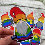 Rainbow pride Gonk Die cut (Gnorman)