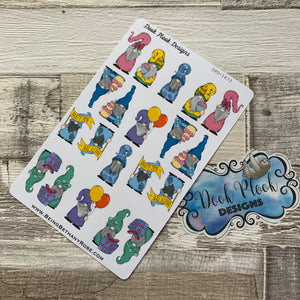 Party time Gonk Character Stickers Mixed (DPD1673)
