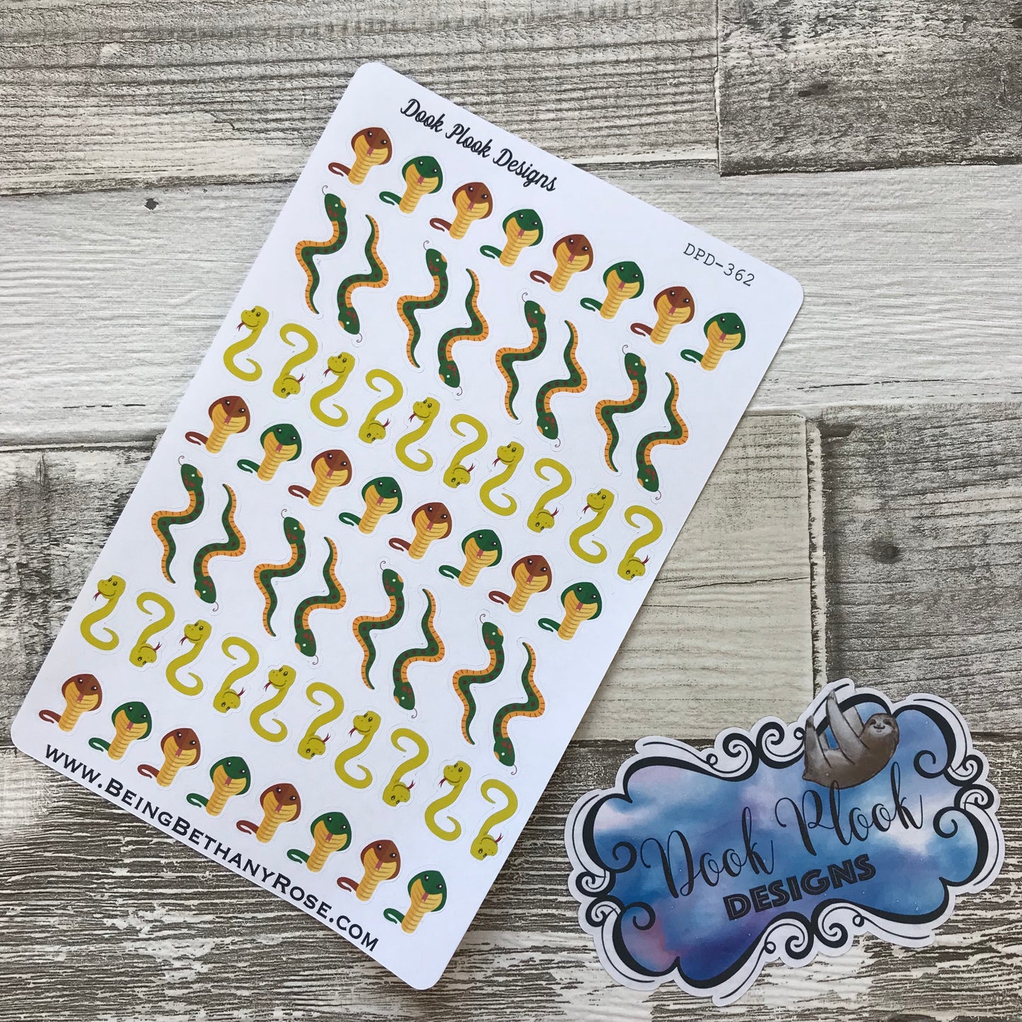 Snake stickers (DPD362)
