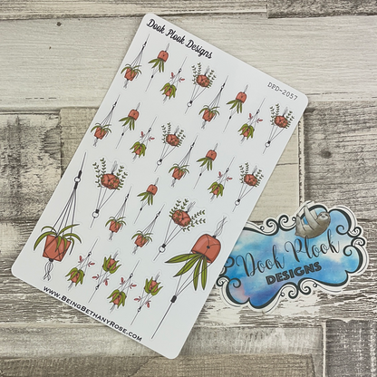 Hanging Plant Stickers (DPD2057)