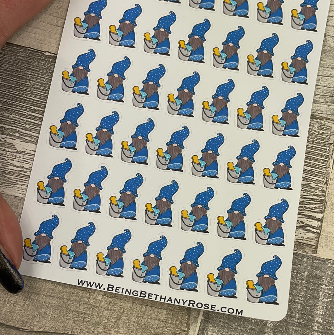 Cleaning / Car Wash Gonk Character Stickers (DPD-2071)