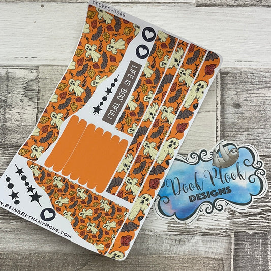 (0548) Passion Planner Daily stickers - Autumn Ghosts