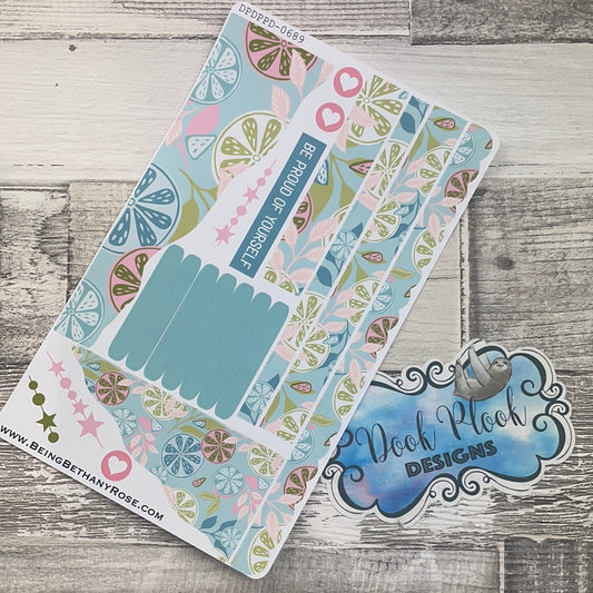 (0689) Passion Planner Daily Wave stickers - Marissa