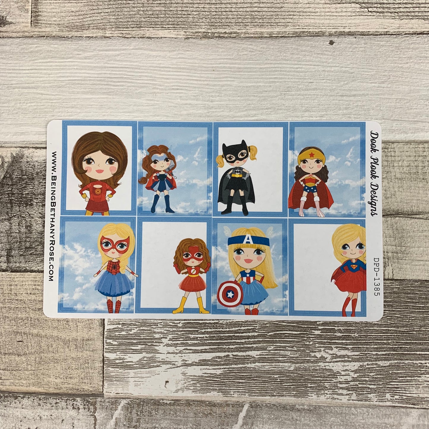 Superhero Full Box Stickers (DPD1385)