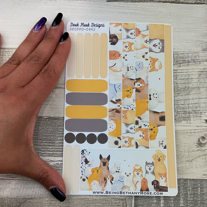 (0462) Passion Planner Daily stickers - Pets Life