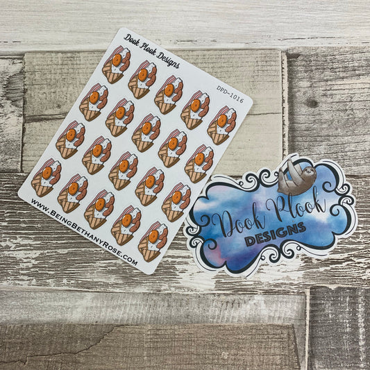 Full english breakfast stickers (DPD1016)