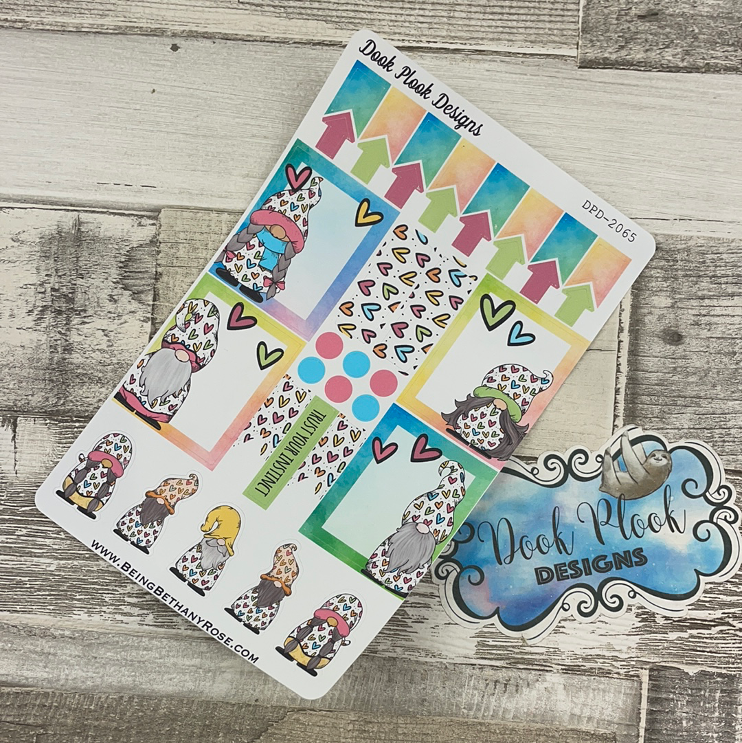 Bold Hearts Gonk functional stickers  (DPD2065)