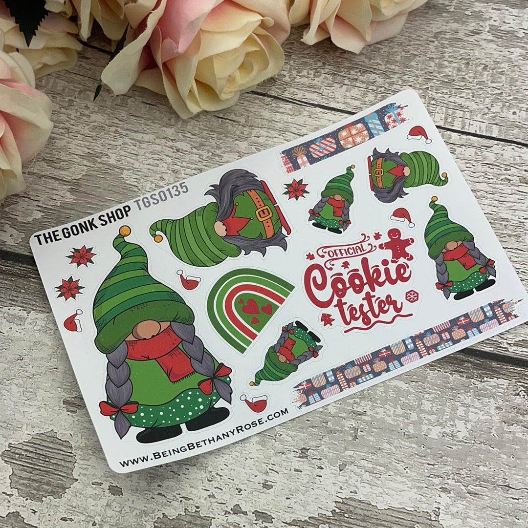 Elf Chip Gonk Stickers (TGS0135)