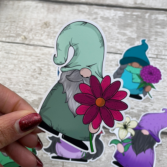 I'll bring you flowers Gonk Diecut (Sven)