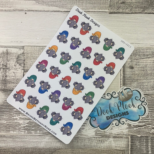 Sitting Gonk Character Stickers (DPD-2413)