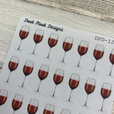 Red and White wine stickers (DPD1202-1204)