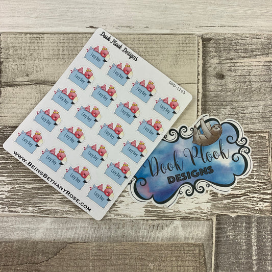 Lazy Day Frankie the FlamingoStickers (DPD1103)